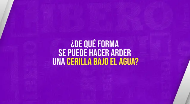 Solo GENIOS logran resolverte este acertijo en segundos.