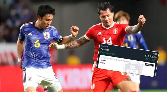 Un hincha logró llevarse más de 2 mil soles tras el Perú vs. Japón. Un hincha logró llevarse más de 2 mil soles tras el Perú vs. Japón.
