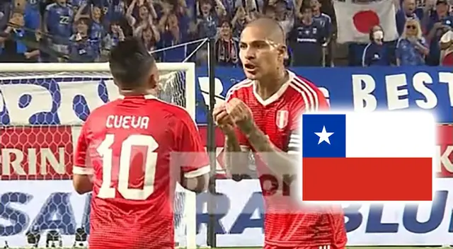 Paolo Guerrero reclamó duramente a Christian Cueva tras goles de Japón