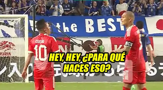 Paolo Guerrero y las palabras hacia Christian Cueva tras estar perdiendo con Japón Paolo Guerrero y las palabras hacia Christian Cueva tras estar perdiendo con Japón