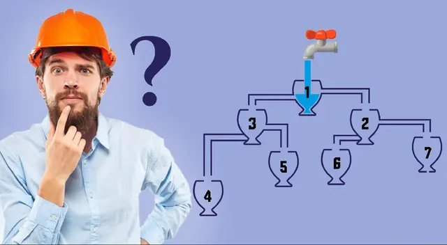 Reta tu inteligencia y averigua qué recipiente se llenará primero. Reta tu inteligencia y averigua qué recipiente se llenará primero.