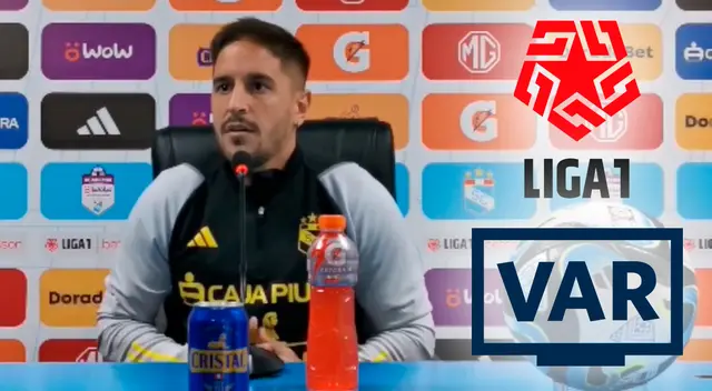 Alejandro Hohberg y su poderoso comentario a cerca de la llegada al VAR a la Liga 1