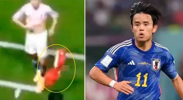 Takefusa Kubo botó la camiseta de la selección peruana