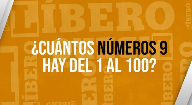 Solo los más inteligentes verán todos los '9' ubicados entre este rango de números. Solo los más inteligentes verán todos los '9' ubicados entre este rango de números.