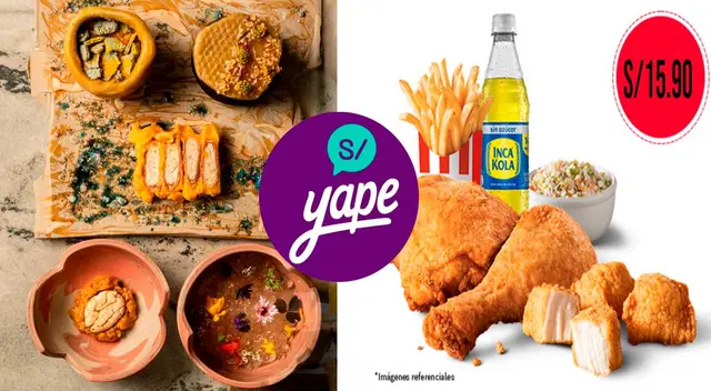 Con solo pagar por Yape, podrás tener un gran descuento para comer en KFC.