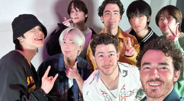 Jonas Brother y TXT.