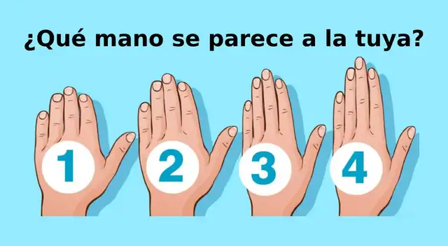 Para desarrollar este nuevo ejercicio mental deberás elegir una mano.