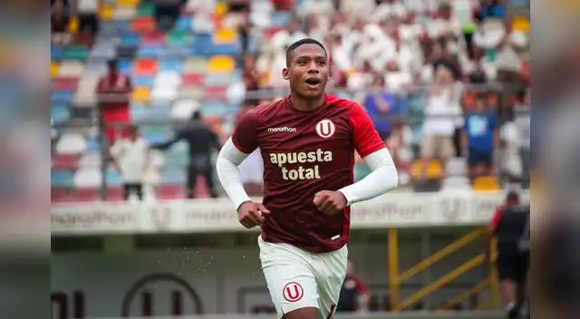 Bolívar, jugador de la 'U', habló fuerte tras partido con Cienciano.