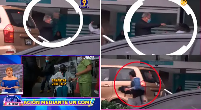 Padre de Samantha Batallanos fue denunciado por agresión, aseguró Magaly Medina.