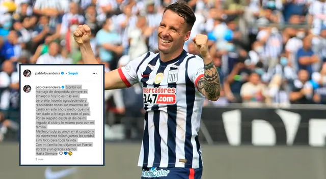 Lavandeira deja Alianza Lima y será jugador de FBC Melgar.