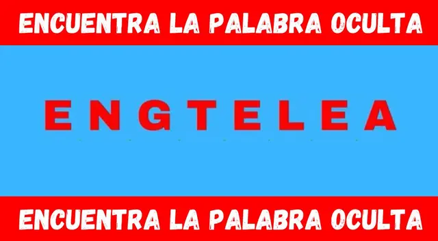 Ubica la palabra oculta en menos de 5 segundo y sé un verdadero pro.
