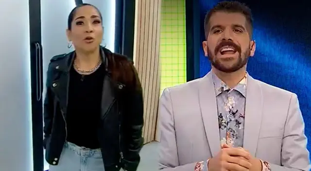 La actriz cómica se mandó con todo con el presentador y hasta lo comparó con Robotín.