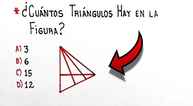 Acertijo: descubre cuántos son los triángulos de este desafío