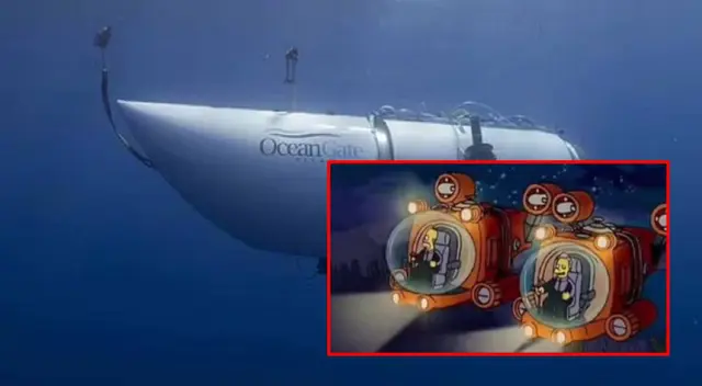 Submarino 'Titán' habría sido 'vaticinado' por 'Los Simpson' Submarino 'Titán' habría sido 'vaticinado' por 'Los Simpson'