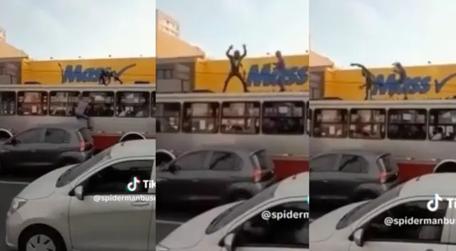 Los personajes de Marvel se encontraron en Lima y protagonizaron una singular pelea encima de unos buses. Los personajes de Marvel se encontraron en Lima y protagonizaron una singular pelea encima de unos buses.