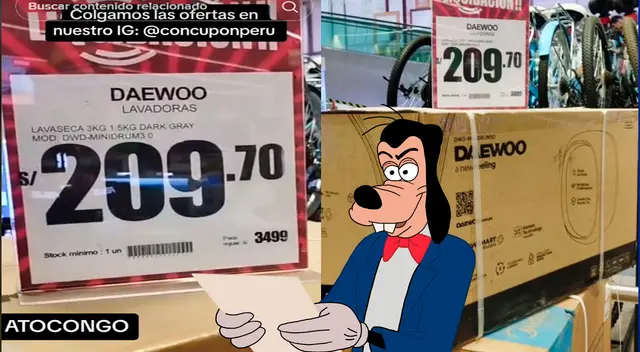 Miles quedaron en shock al ver el precio de esta lavadora y secadora Daewoo.
