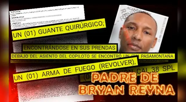 'Amor y Fuego' revela los antecedentes policiales del padre del futbolista Bryan Reyna.