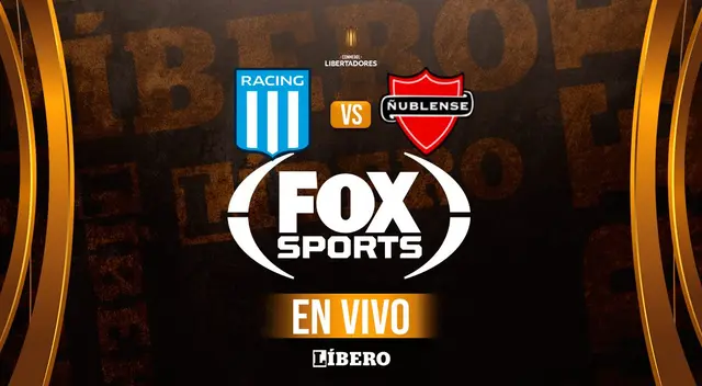 Fox Sports transmitirá partido de Racing Club vs Ñublense por la Copa Libertadores Fox Sports transmitirá partido de Racing Club vs Ñublense por la Copa Libertadores