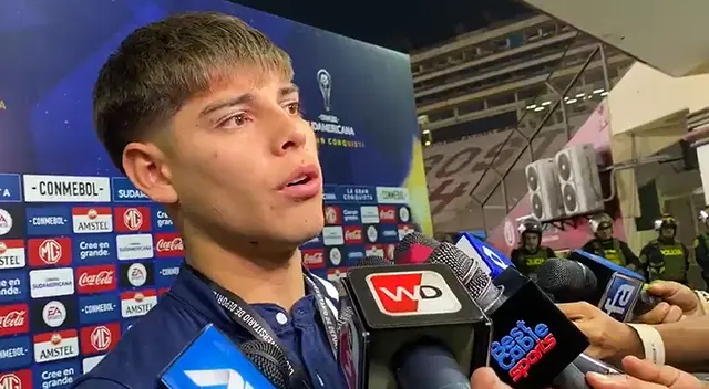 Jugador de Gimnasia apuntó contra el arbitraje tras perder con Universitario: "Nos ca..."