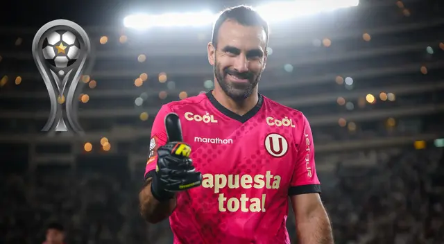 Carvallo ha sido titular en todos los partidos de la Copa Sudamericana.