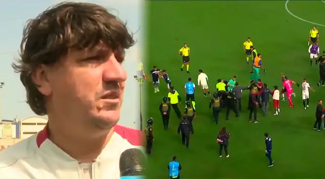 Jean Ferrari habló de la pelea entre jugadores de Gimnasia y Universitario