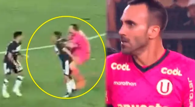 José Carvallo habló de la patada a jugador de Gimnasia
