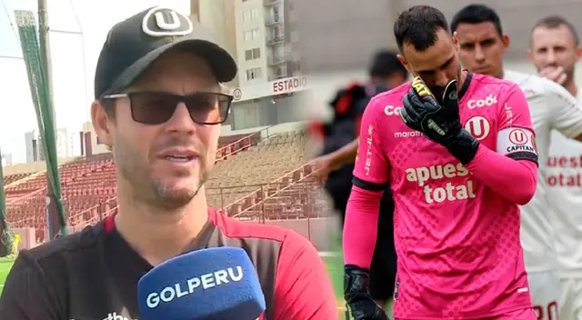 Manuel Barreto dijo que José Carvallo salió lesionado
