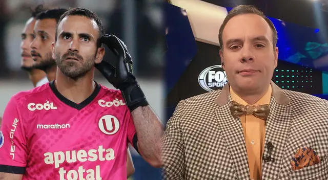 Periodista argentino llamó "cobarde" a Carvallo por la patada contra jugador de Gimnasia