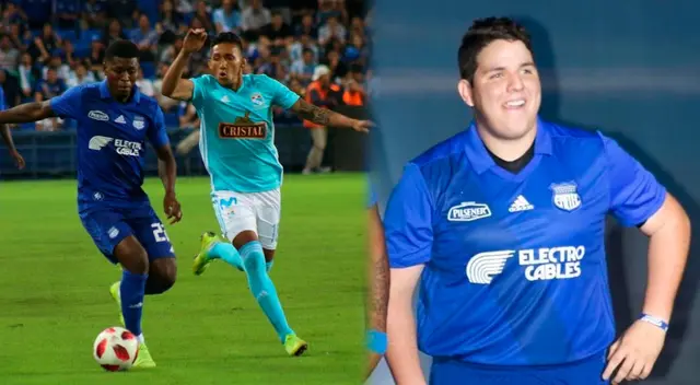 Sporting Cristal jugó en la 'Explosión Azul' ante Emelec en el año 2019 Sporting Cristal jugó en la 'Explosión Azul' ante Emelec en el año 2019