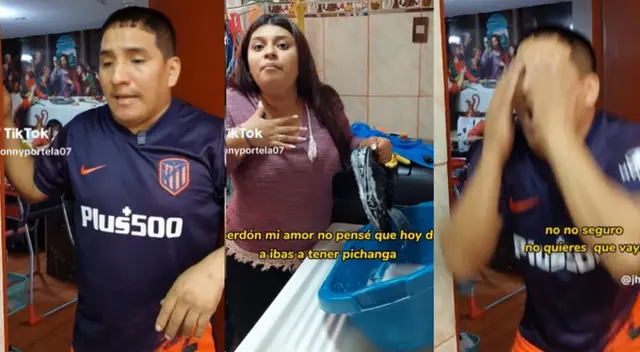 Lavó sus chimpunes cuando iba a jugar partido con sus amigos. Lavó sus chimpunes cuando iba a jugar partido con sus amigos.