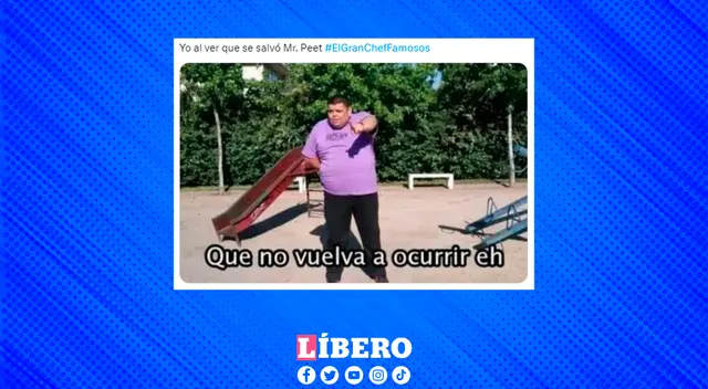 Mr.Peet se salvó nuevamente y memes son tendencia en redes sociales.