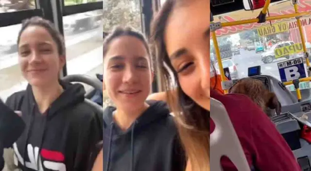Un joven se subió por primera vez a un bus y tuvo inesperada reacción.
