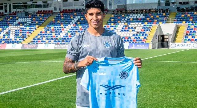 Riga FC presentó a Luis Iberico como "el mediocampista de la selección peruana" Riga FC presentó a Luis Iberico como "el mediocampista de la selección peruana"