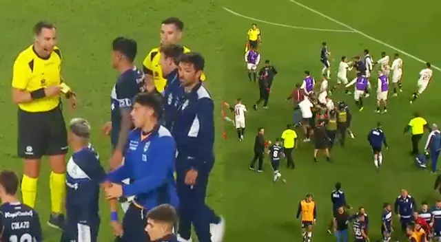 Universitario vs. Gimnasia: 18 sancionados después de la batalla campal