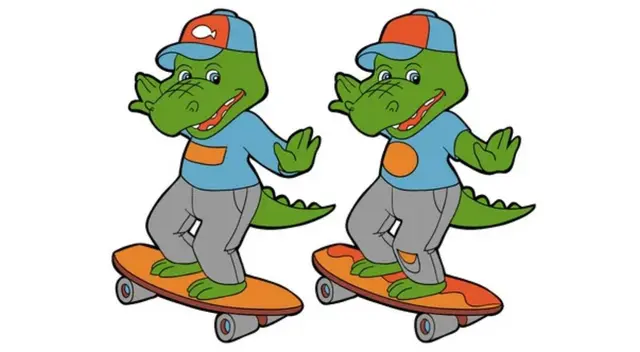 Encuentra las 5 fallas del cocodrilo en este instante. Encuentra las 5 fallas del cocodrilo en este instante.