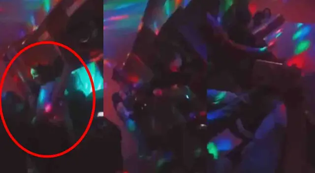 Pareja no controló su fuerza en su fuerza durante baile y destruyó repisa.