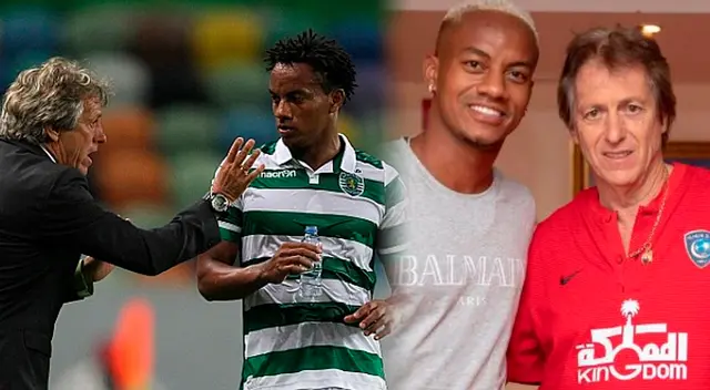 Jorge Jesus volverá a dirigir a André Carrillo, esta vez en el Al-Hilal