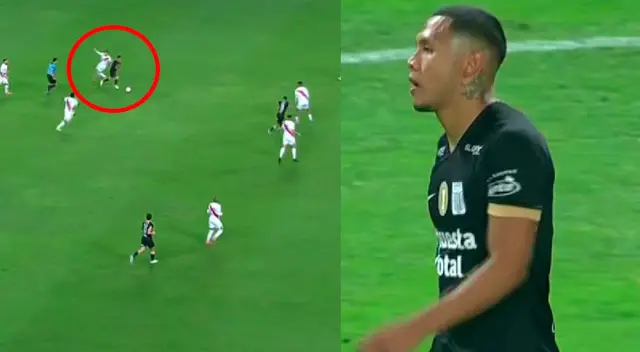 Bryan Reyna puso el 2-0 para Alianza Lima, pero se lo anularon.