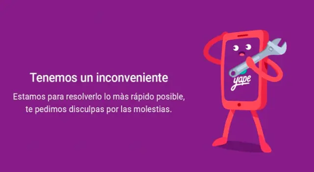 Conoce qué debes hacer si Yape deja de funcionar temporalmente.