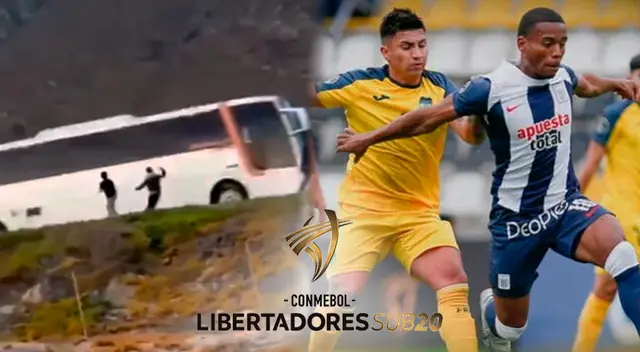 Atacan bus de hinchas de Alianza que viajaron a Chile para ver la Copa Libertadores Sub 20
