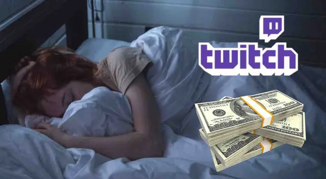 Conoce cuánto dinero podrías llegar a ganar solo por hacer transmisiones en vivo durmiendo.