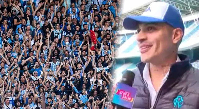 Paolo Guerrero habló de la hinchada de Racing Club