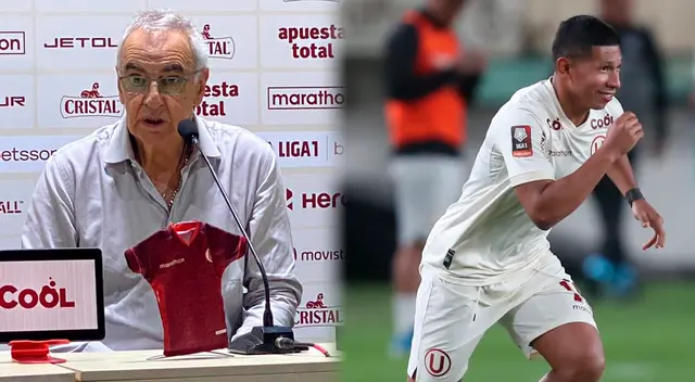 Jorge Fossati utilizó 28 minutos a Edison Flores ante Alianza Atlético.