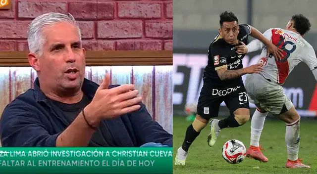 Diego Rebagliati criticó ausencia de Cueva en los entrenamientos de Alianza Diego Rebagliati criticó ausencia de Cueva en los entrenamientos de Alianza