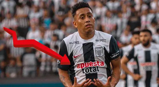 Christian Cueva ha bajado considerablemente su valor desde 2018.