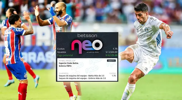 Un hincha peruano multiplicó su ganancia con el resultado del Gremio vs Bahía.