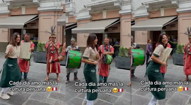 La joven venezolana no dudó en sacar 'pasos prohibidos' al ritmo de la selva La joven venezolana no dudó en sacar 'pasos prohibidos' al ritmo de la selva