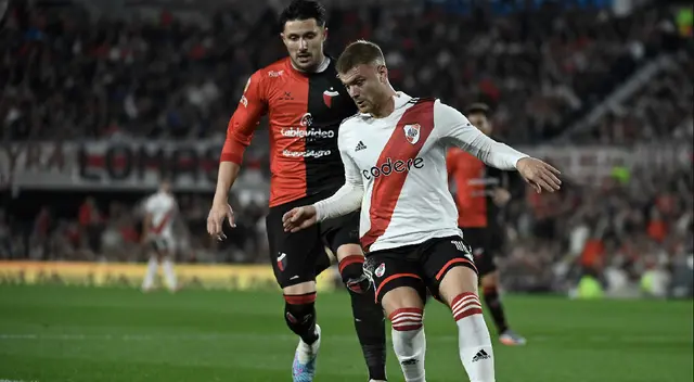 Este es el marcador del River Plate vs. Colón