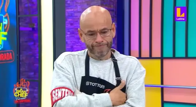 Mr. Peet protagonizó emotivo momento en 'El Gran Chef Famosos'