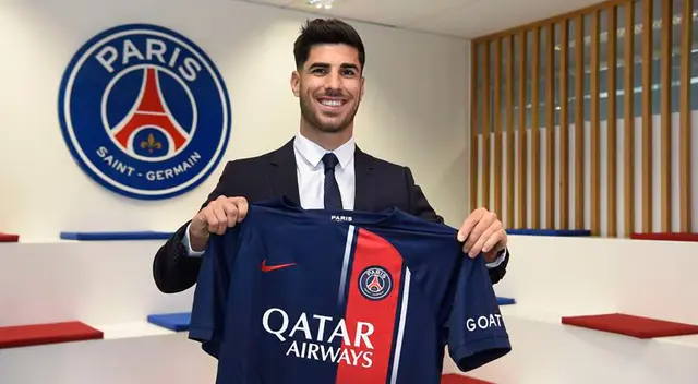 Marco Asensio presentado como nuevo jugador del PSG Marco Asensio presentado como nuevo jugador del PSG